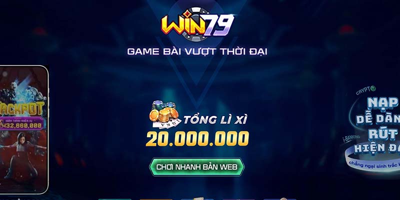 Cách đăng kí Win79 qua bản web tại hệ thống cổng game